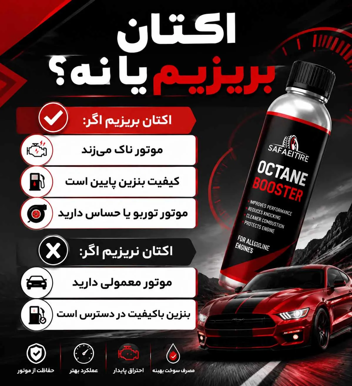 اکتان بریزیم یا نه
