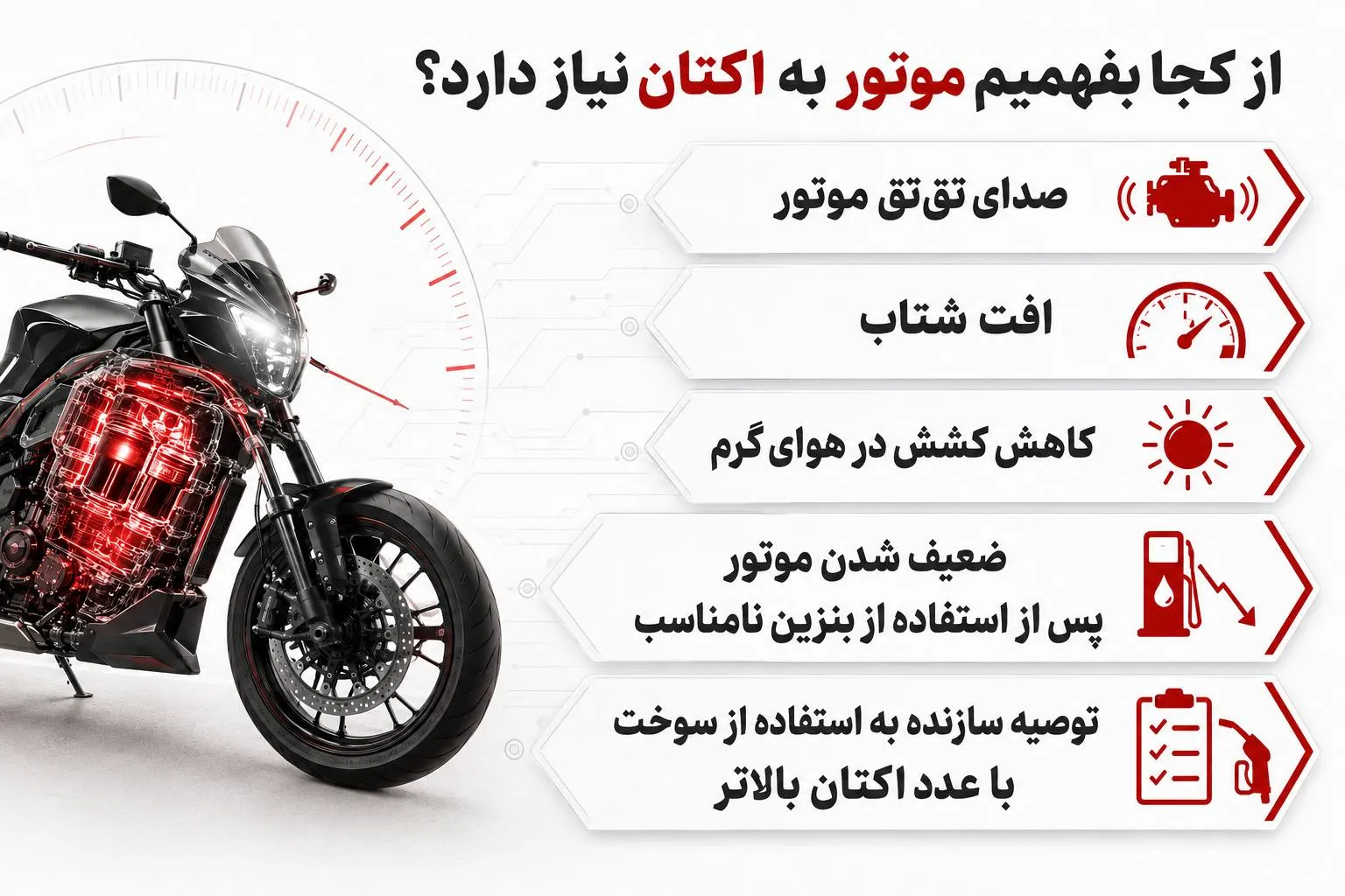 استفاده از اکتان