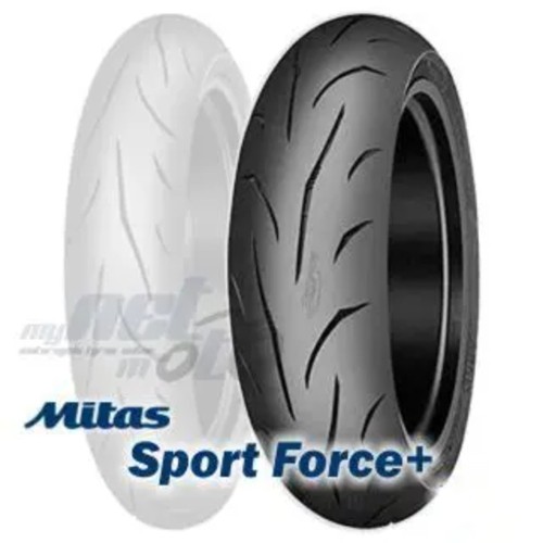 لاستیک برند میتاس سایز 160/60/17 گل SportForce + (گل خلوت)